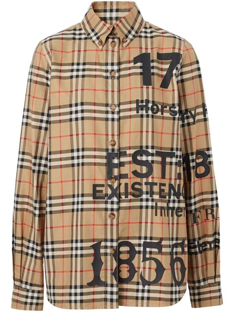 vintage Burberry Check pattern